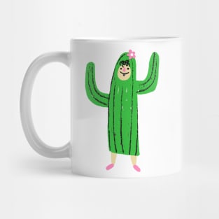 Cactus Person Mug
